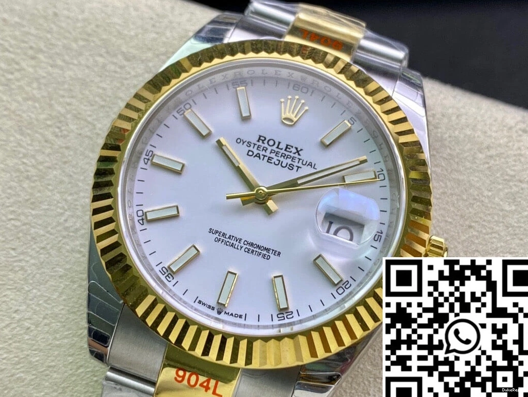 Gold M126333-0015 Yellow Datejust Rolex Factory EW 1107
